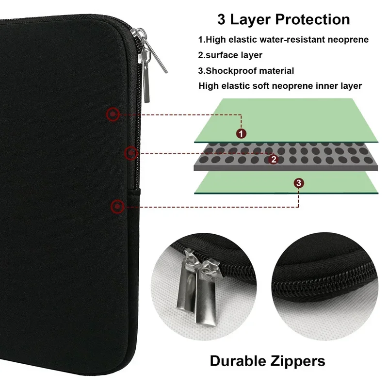 Laptop Bag 11 12 13 15 15.6 In - Laptop Sleeve Neoprene บทวิจารณ์และราคา