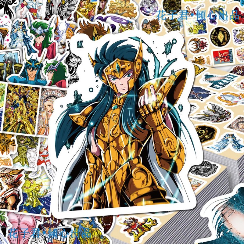 101Pcs Saint Seiya Anime Stick - Laptop Office Accessories บทวิจารณ์และราคา