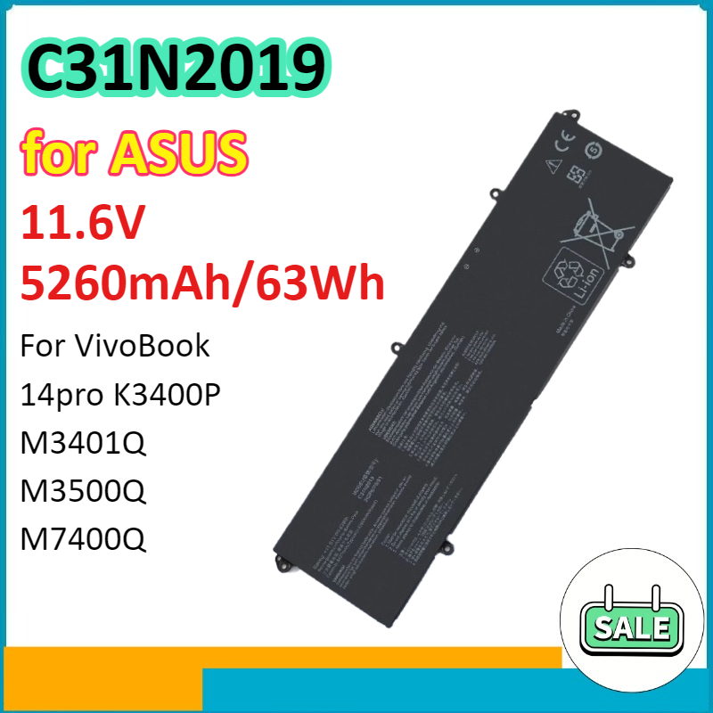 C31N2019 Laptop Battery for AS - Laptop Accessories For Asus Vivobook บทวิจารณ์และราคา