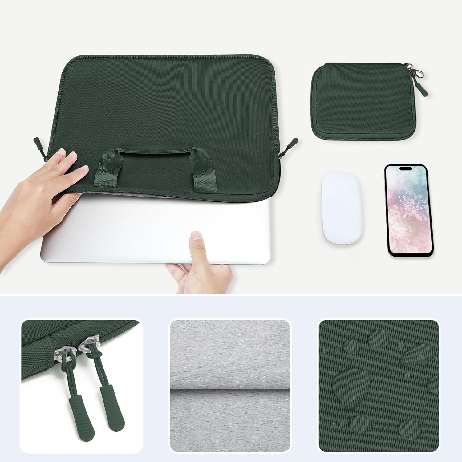 Laptop Sleeve Bag for 2025 Mac - Laptop Sleeve Neoprene บทวิจารณ์และราคา