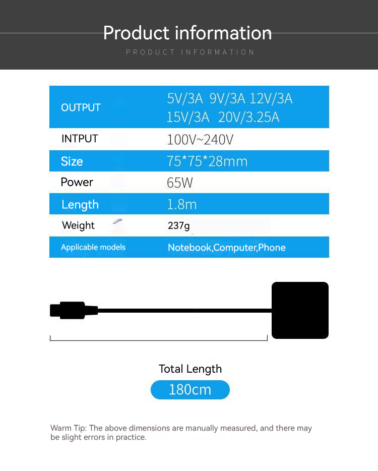 20V 3.25A 65W TYPE-C Laptop Ac - Laptop Accessories Dell บทวิจารณ์และราคา