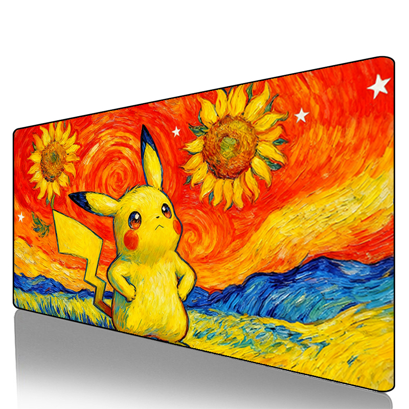 Mouse Pad Pokemon Pikachu Geng - Laptop Office Accessories บทวิจารณ์และราคา