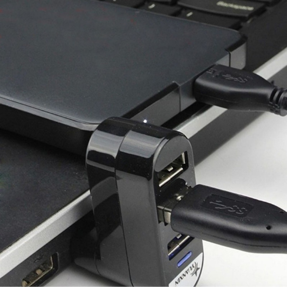 USB 2.0 Hub 3 Ports 180° Rotat - Xiaomi Laptop Accessories บทวิจารณ์และราคา