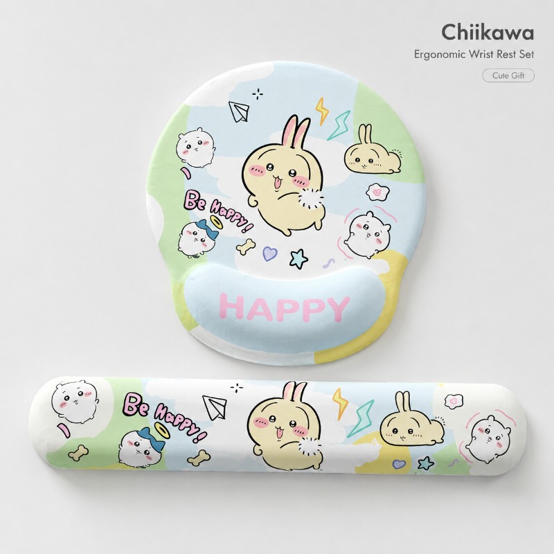 Cute Chiikawa Ergonomic Mouse  - Laptop Office Accessories บทวิจารณ์และราคา