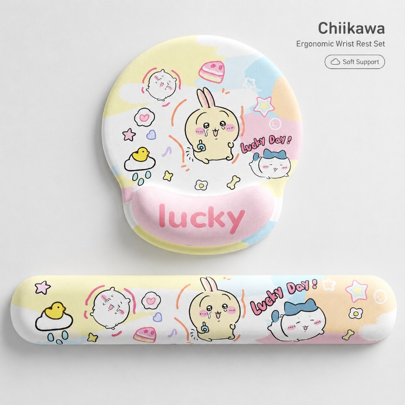 Cute Chiikawa Ergonomic Mouse  - Laptop Office Accessories บทวิจารณ์และราคา