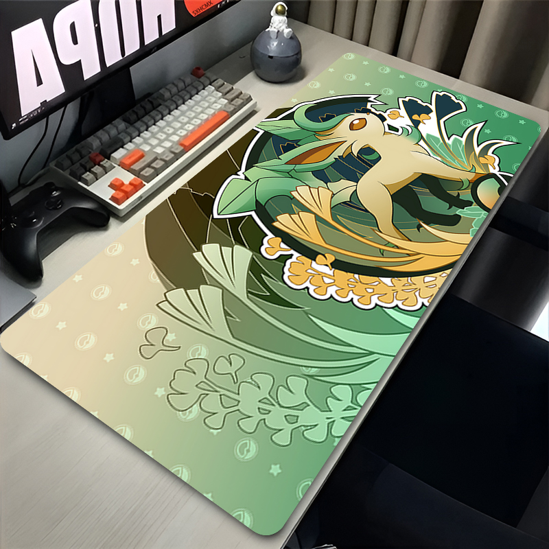 Mouse Pad Gamer P-pokemon Leaf - Laptop Office Accessories บทวิจารณ์และราคา