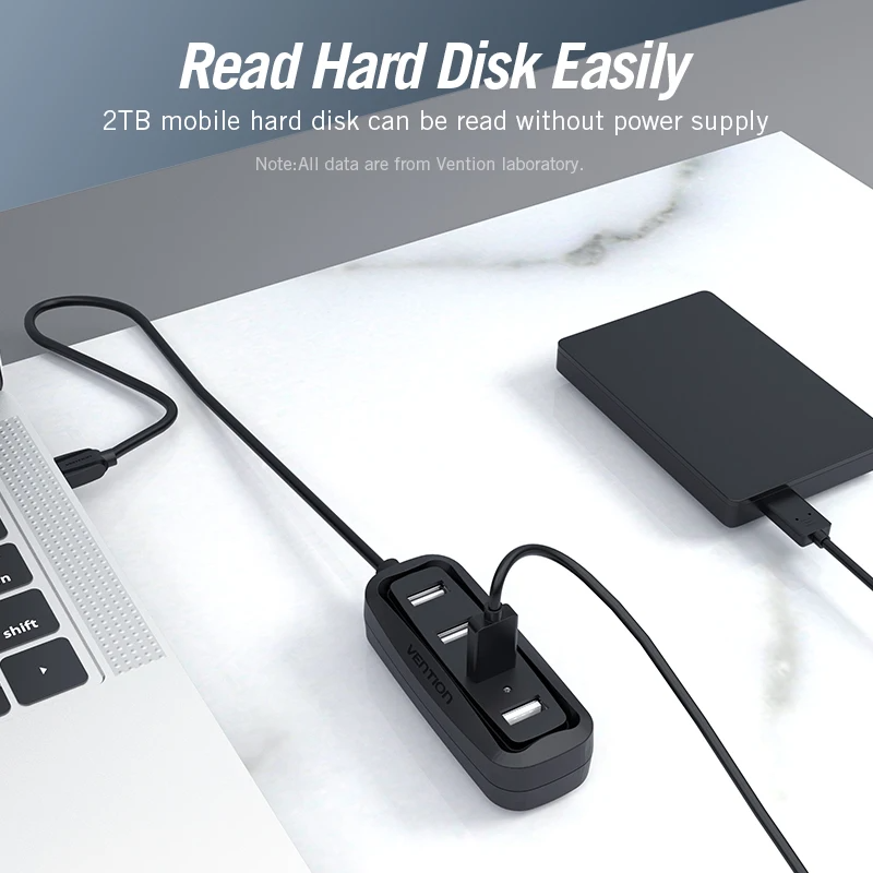 Vention USB 2.0 HUB 4 Port wit - Xiaomi Laptop Accessories บทวิจารณ์และราคา