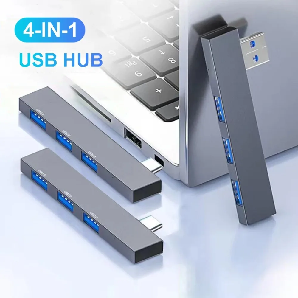 Multi USB Splitter OTG Adapter - Xiaomi Laptop Accessories บทวิจารณ์และราคา