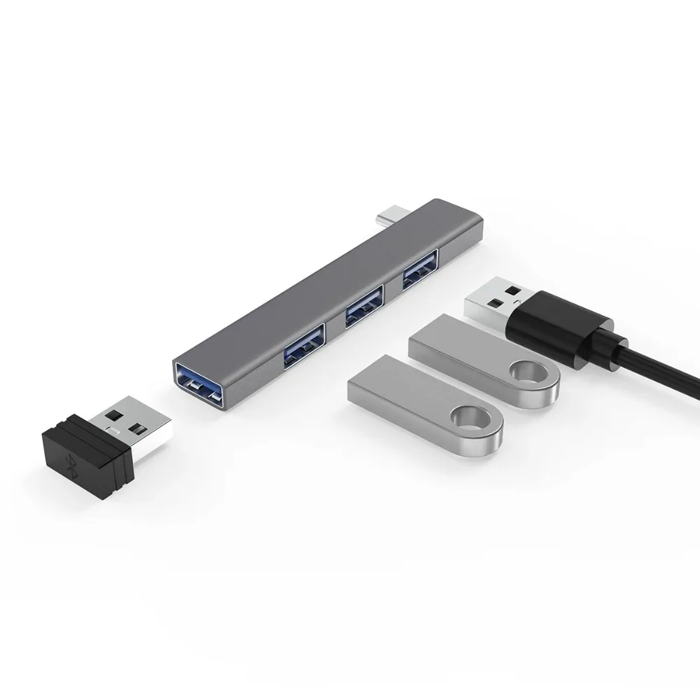 Multi USB Splitter OTG Adapter - Xiaomi Laptop Accessories บทวิจารณ์และราคา