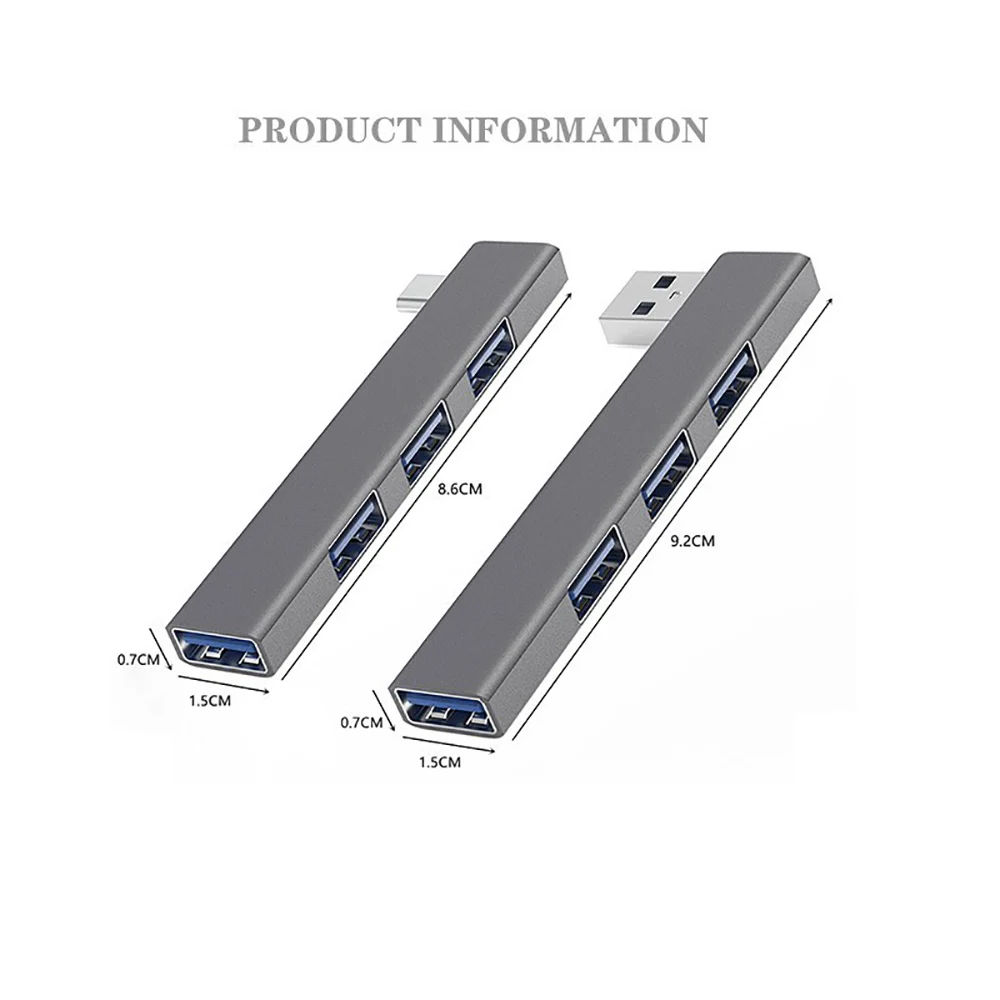 Multi USB Splitter OTG Adapter - Xiaomi Laptop Accessories บทวิจารณ์และราคา