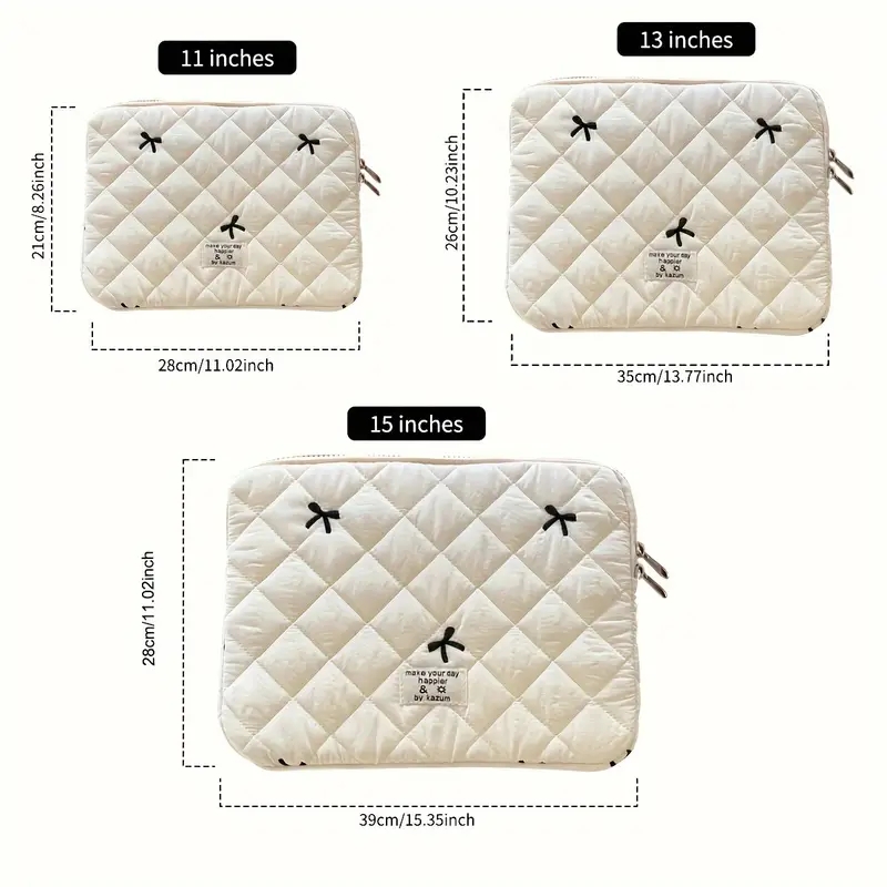 Cute Bow Graphic Laptop Bag Ta - Xiaomi Laptop Accessories บทวิจารณ์และราคา