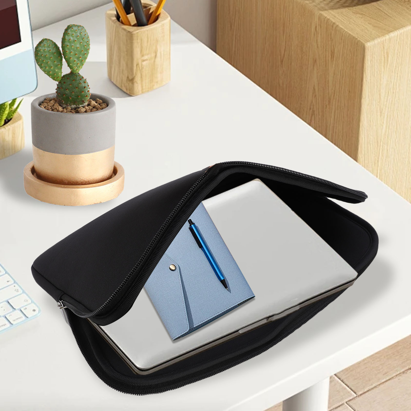 Tablet Bag Black Water Proof N - Laptop Sleeve Neoprene บทวิจารณ์และราคา
