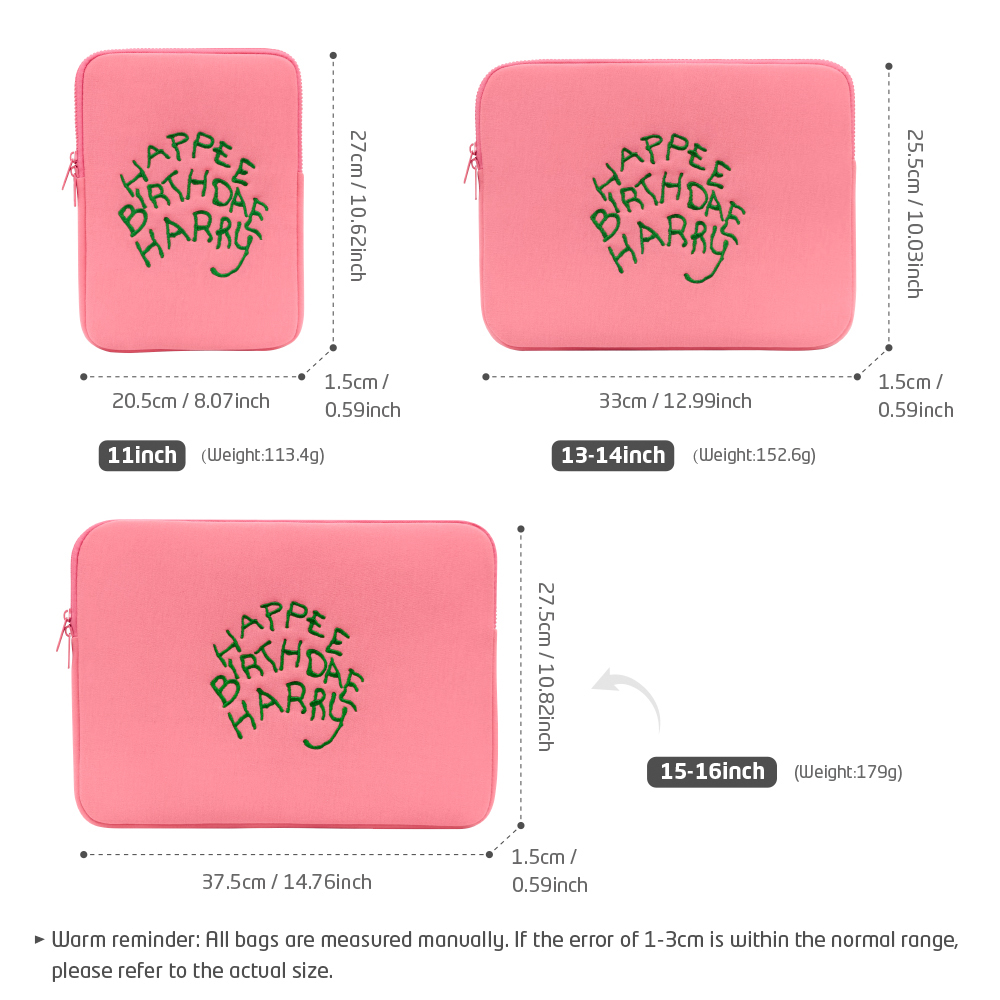 Cute Pink Laptop Bag For Macbo - Xiaomi Laptop Accessories บทวิจารณ์และราคา