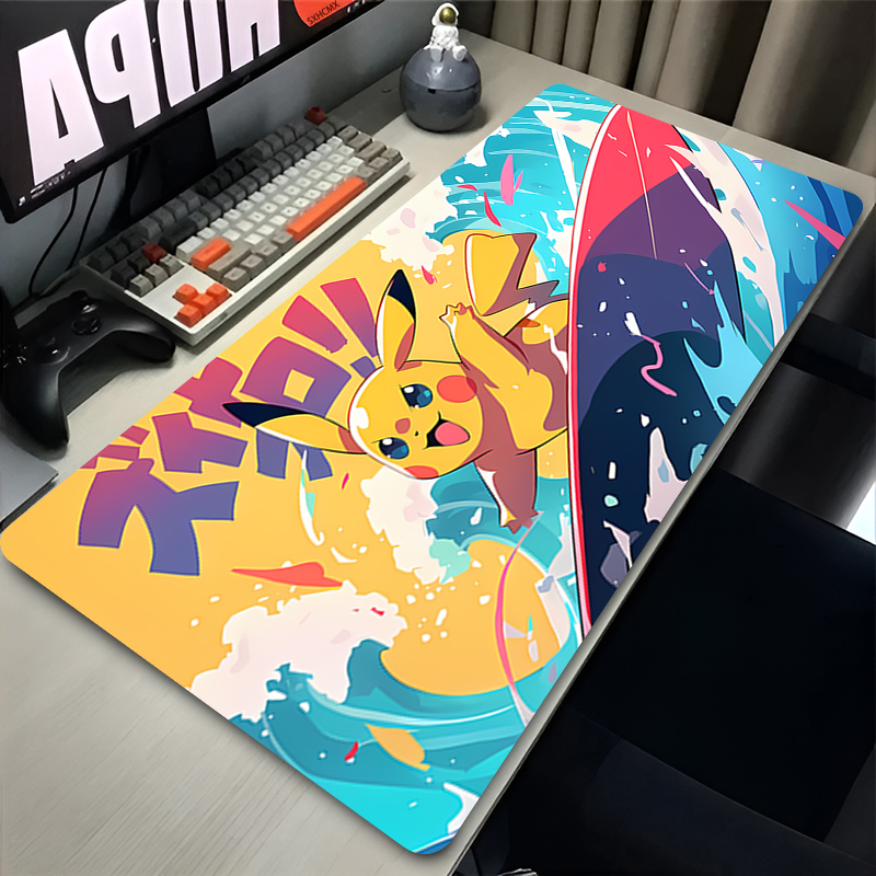 Mouse Pad P-pokemon Pikachu Co - Laptop Office Accessories บทวิจารณ์และราคา